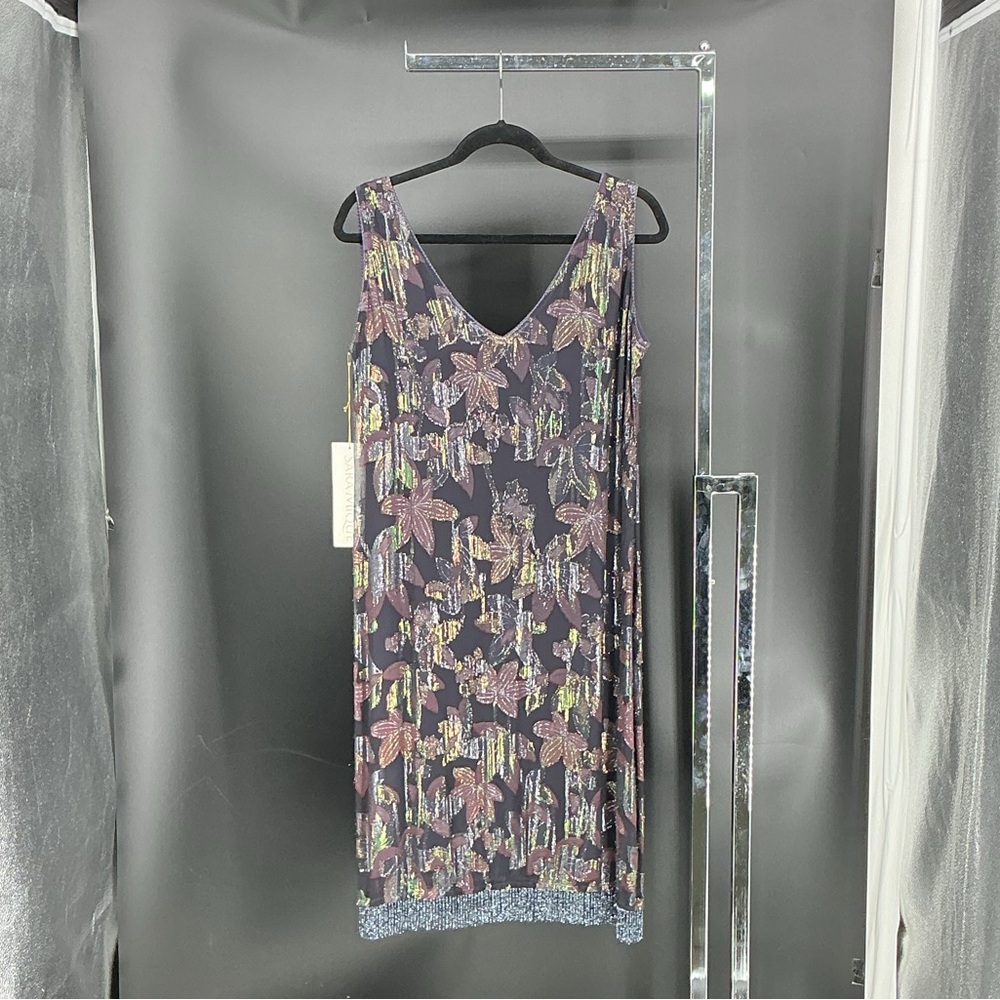 Asymmetrical Floral Dress